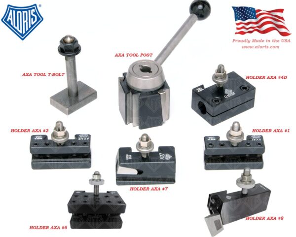 Aloris Super-Precision 7-Piece Set AXA, #1-SET