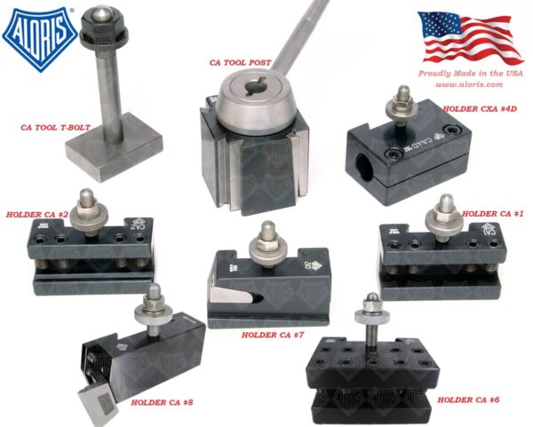 Aloris Super-Precision 7-Piece Set CA, #4-SET