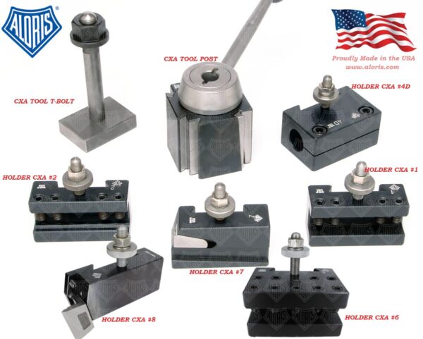 Aloris Super-Precision 7-Piece Set CXA, #3-SET