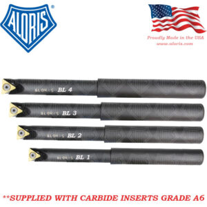 Aloris Adjustable-Insert Long Boring Bar BL-SET