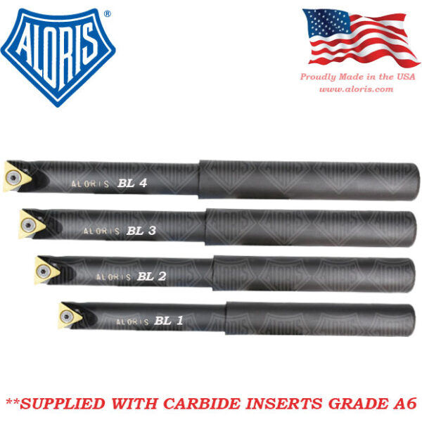Aloris Adjustable-Insert Long Boring Bar BL-SET