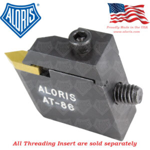 Threading Insert Holder and Insert, 60º, AT-86