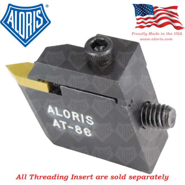 Threading Insert Holder and Insert, 60º, AT-86