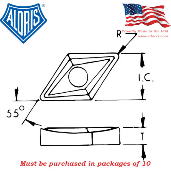 Carbide Profiling Insert DNMS-532-767 - Image 4