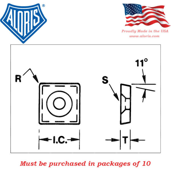 Carbide Insert ASD-12P-A2* - Image 4