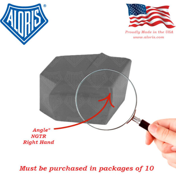 GT Style Aloris Wedge-Grip Carbide Cut-Off Insert GTR-4P-A6