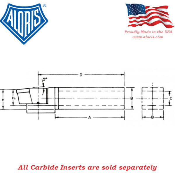 Aloris Adjustable-Shank Tool Holder AT-40 - Image 5