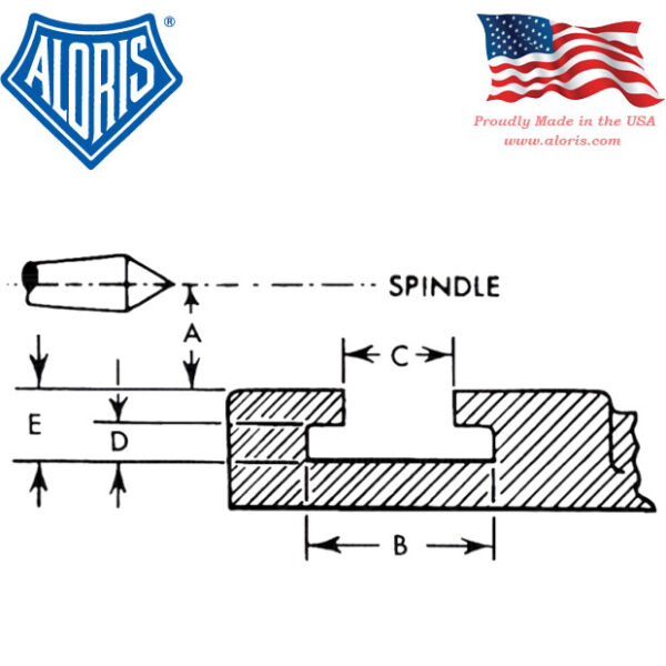 Machined "T" Nut for Indexable Tool Post CAI-TM - Image 4
