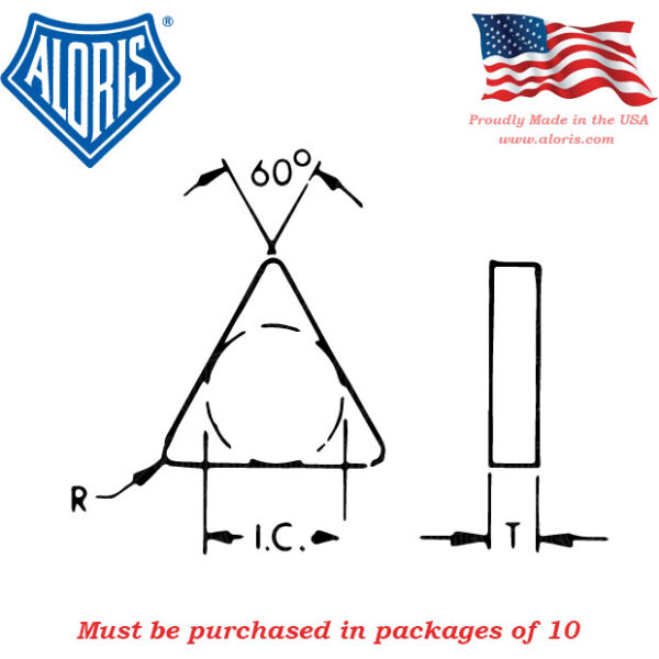 Carbide Triangular Insert TNG-544-A2 - Image 3
